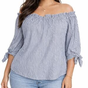 American Eagle Outfitters Large Cold Shoulder Top